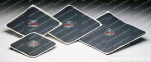 Заплатка TOR-7 c диагональным кордом 430х430 мм для ремонта покрышек внедорожников (арт.392)